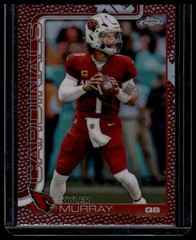 2025 Topps Chrome #5 Kyler Murray Leather Refractor