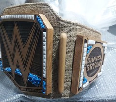 Daniel Bryan Eco Friendly Wooden Championship Wrestling Belt Adult Size Replica