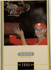 2005 ACE JAPAN MARIA SHARAPOVA #MS-45 ROOKIE RC SPECIAL HOLIDAY EDITION