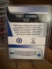 Veerle Buurman RC /199 Aqua 2025-26 Topps Chrome Women’s UWCL