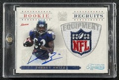 TORREY SMITH 2011 PANINI TIMELESS TREASURES #6 ROOKIE NFL SHIELD PATCH AUTO 1/1