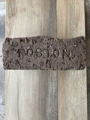 Original Indianapolis Motor Speedway Track Brick by Poston Paving Block Co. USA