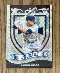 Panini 2021 Chronicles Crusade Building Blocks Prizm Aaron Judge Yankees #13