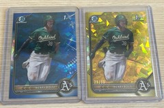 2022 Bowman Chrome Draft Sapphire Edition Henry Bolte Yellow Refractor #/99 1st