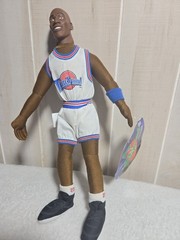 Space Jam Michael Jordan Plush Doll Tune Squad #23 Ace Play By Play Vintage 1996