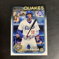 2024 Topps Pro Debut Josue De Paula Los Angeles Dodgers
