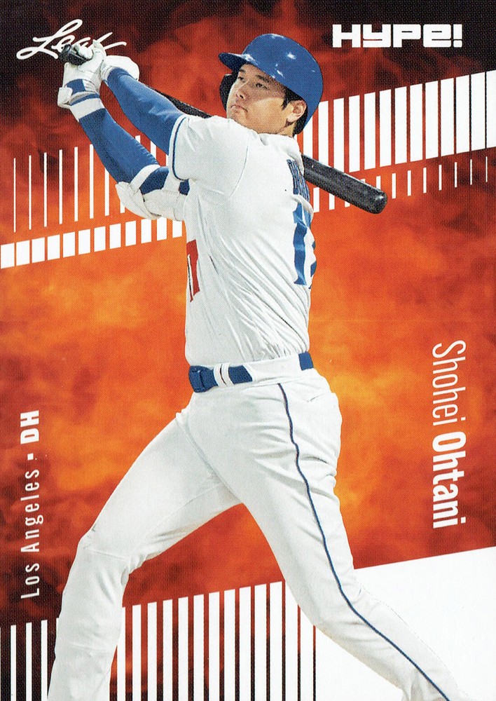 Mint Shohei Ohtani 2023 Leaf HYPE! #135 Just 5000 Ever Made! Rare Trading Card