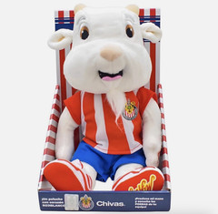 PELUCHE CLUB GUADALAJARA “CHIVAS” OFFICIAL MUSICAL PLUSH TOY “Mi Alegria” 15in