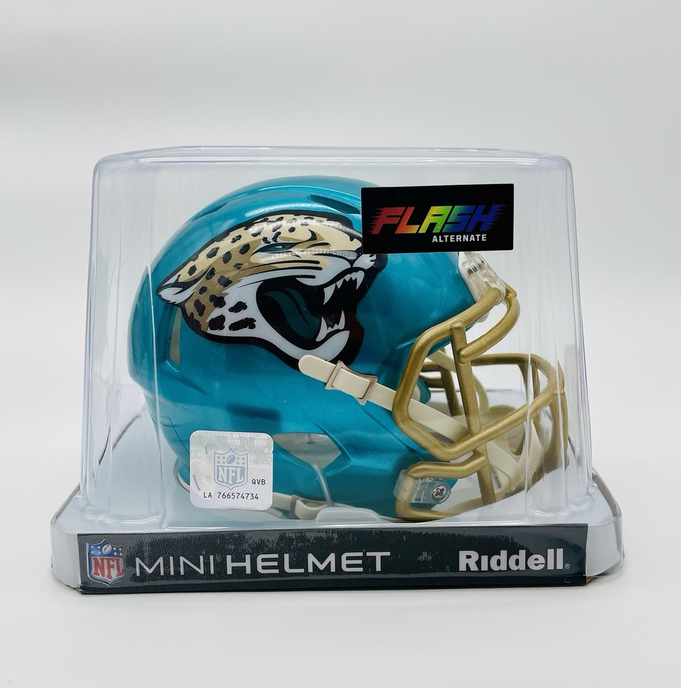 Jacksonville Jaguars NFL Flash Alternate Revolution Speed Mini Helmet