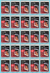 25 Ultra Pro One Touch 35pt Magnetic Card Holder Sports Display Case Trading UV