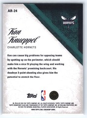 2025-26 Topps Signature Class #AR-24 Kon Knueppel Aristocrats