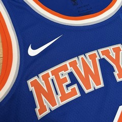 Large 48 | Nike New York Knicks OG Anunoby 8 Swingman Jersey w/ NBA Finals Patch