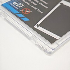 100 Pack Magnetic Trading Sports Card Holders Slim 35pt One-Touch UV Protection