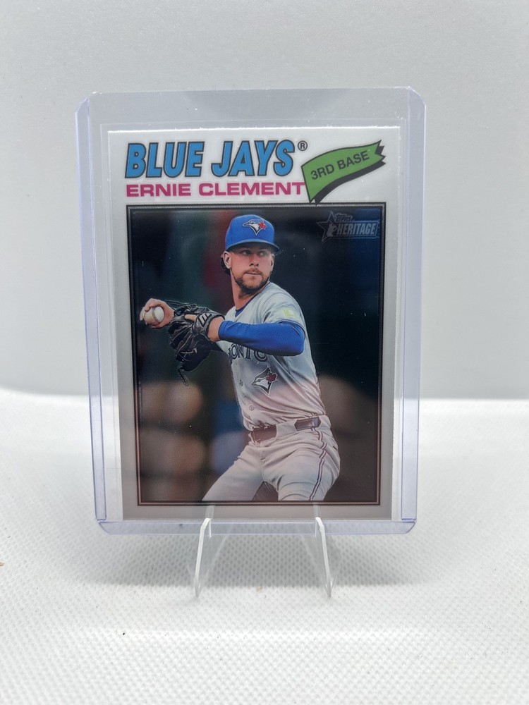 🔥⚾️ 2026 Topps Heritage – Ernie Clement #21 Chrome ⚾️🔥 (41226)
