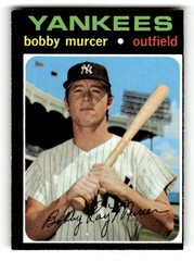 1971 Topps New York Yankees Bobby Murcer #635 EX MC