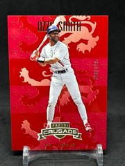 2025 Panini Crusade OZZIE SMITH Red Color Match /299 – Cardinals #165