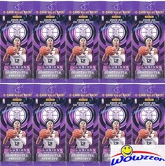 (10) 2019/20 Panini Illusions Basketball Sealed Jumbo Fat Cello Pack-120 Cards