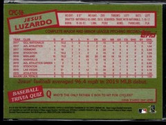 Jesus Luzardo Athletics 2020 Topps Project 2020 CPC-16 RC