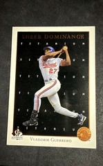 Vladimir Guerrero 1998 SP Authentic – TITANIUM /100 Sheer Dominance #SD16