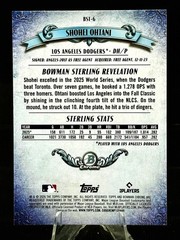 Shohei Ohtani Bowman Chrome Sterling REFRACTOR Topps SP Los Angeles Dodgers MINT