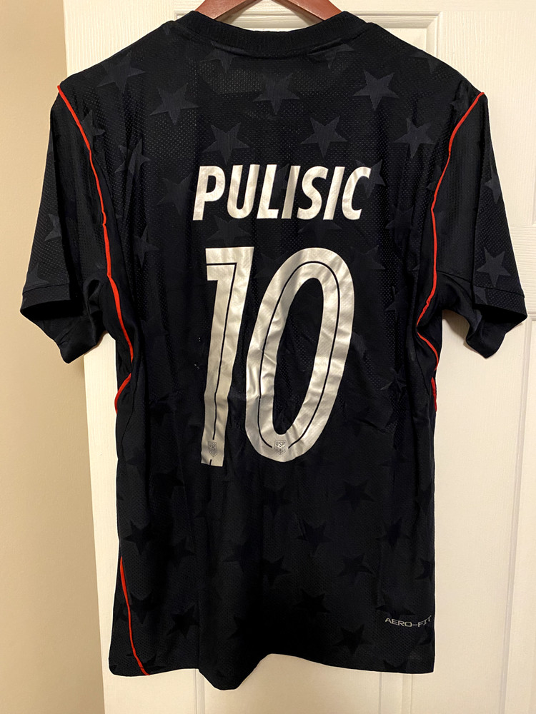 USA US Soccer Mens Jersey Christian Pulisic #10 M L