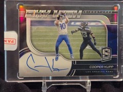 2021 COOPER KUPP SKY HIGH SIGNATURES /75 PANINI SPECTRA #SKS-CK RAMS SEAHAWKS