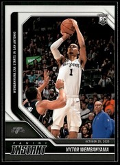 2023-24 Panini Instant NBA Victor Wembanyama ROOKIE CARD 1/44142 SP Spurs #5 RC