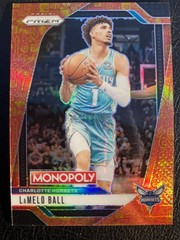 2024-25 Monopoly Prizm Lamelo Ball Orange Icons Prizm Game Exclusive /1499 #31