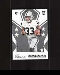 2020 Panini Rookies & Stars #165 Lynn Bowden Jr. ROOKIE CARD Raiders