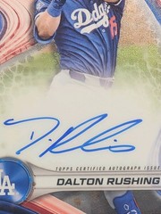 2024 Bowman’s Best – Best of 2024 Autographs Dalton Rushing #B24-DR (AU, RC)
