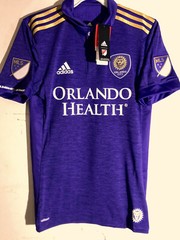 ADIDAS AUTHENTIC MLS JERSEY ORLANDO CITY SC TEAM PURPLE SIZE XL