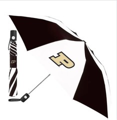Purdue Boilermakers Auto Folding Umbrella w/Push Button License Wincraft
