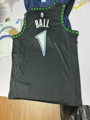 Lamelo Ball #1 Minnesota Timberwolves NBA Basketball Jersey Size (L) Multicolor