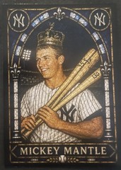 Yankee Cathedral The Stained Glass Series Custom Card – Mickey Mantle