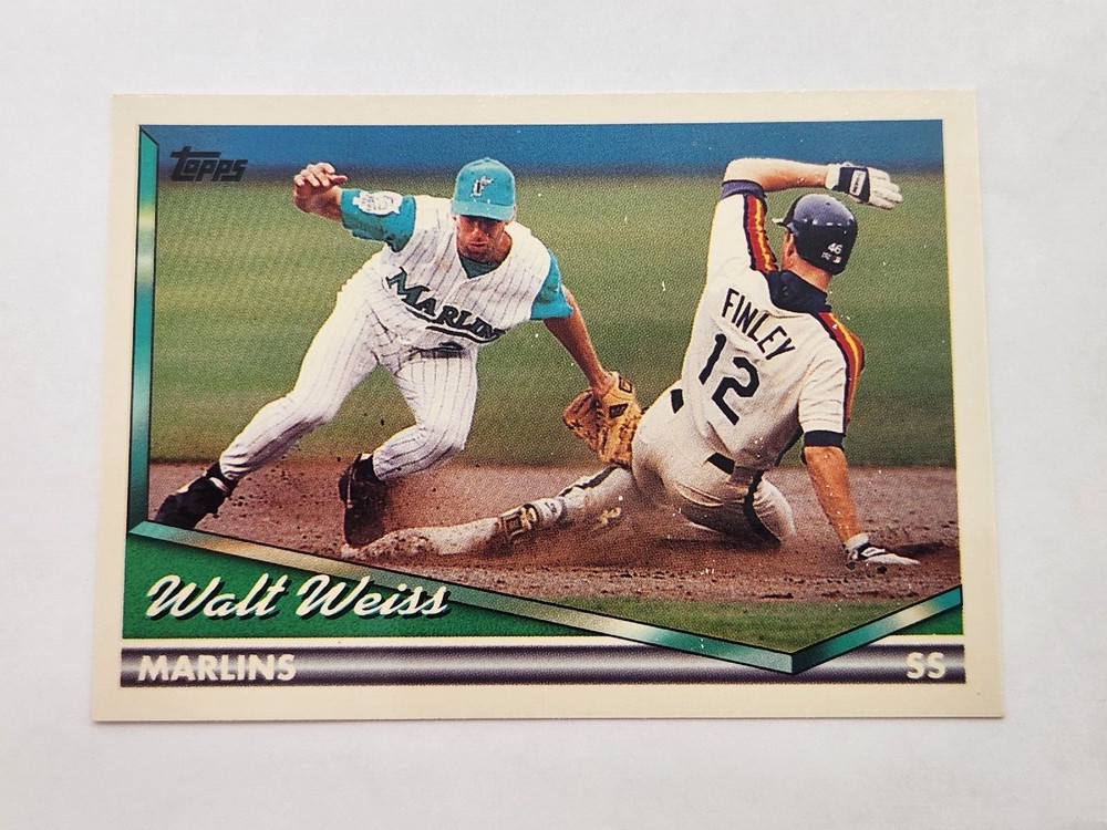1994 Topps Florida Marlins Baseball Card #256 Walt Weiss Near Mint+