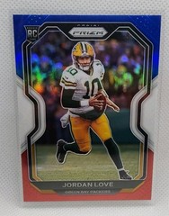 2020 Panini Prizm – Rookie Jordan Love #363 Red White & Blue Prizm (RC)