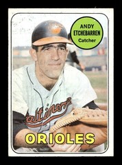 1969 Topps #634 Andy Etchebarren Orioles EX *5u
