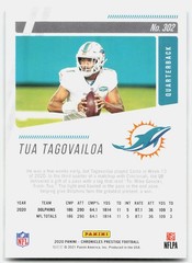 2020 Panini Chronicles #302 Tua Tagovailoa Prestige Rookies Update