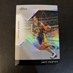 2004-05 Topps Finest – Jeff Foster #91 Refractor /249