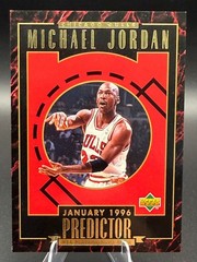 Michael Jordan 1995-96 Upper Deck – Prize Predictor Player of the Week #H2 1379