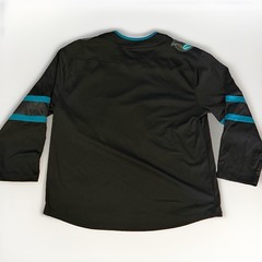 Fanatics NHL San Jose Sharks Hockey Jersey Black Size 2XL Blank