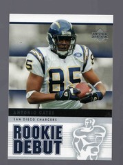 2005 Upper Deck Rookie Debut #82 Antonio Gates