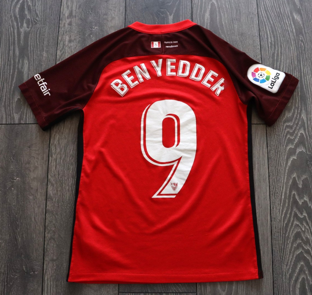 SEVILLA SPAIN LA LIGA 2018 2019 AWAY FOOTBALL NIKE SHIRT NIKE JERSEY BEN YEDDER