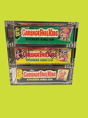 Acrylic Display Case Magnetic FITS Garbage Pail Kids OS4 Series 4 BBCE Wax Box