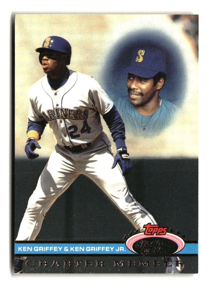 1991 Stadium Club Charter Member #NNO Ken Griffey Jr. / Ken Griffey
