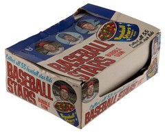 1973 Topps Candy Lids Display Box – Rare