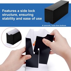 Trading Card Storage Box 12 Drawers Cardboard Organizer with Dividers for loader