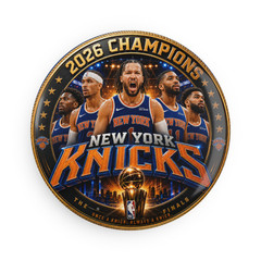 New York Knicks 2026 NBA CHAMPIONS Inspired 2.25″ Fridge Magnet Fan Gift Decor