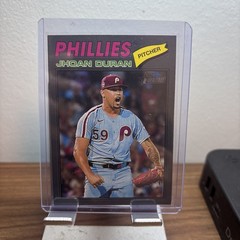 2026 Topps Heritage #14 Jhoan Duran Dark Gray Border