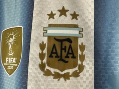 Argentina 26/27 Home Long Sleeve Adidas Climacool+ Authentic Jersey Size L NWT